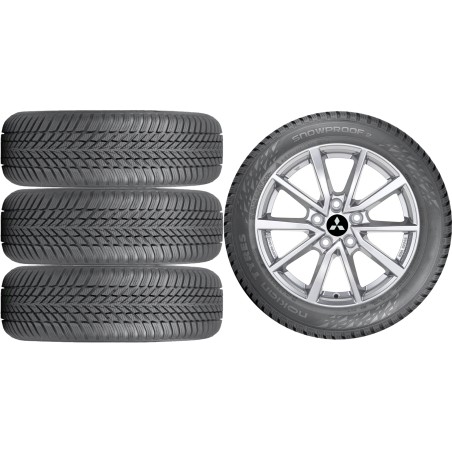 NOWE KOŁA ZIMA MITSUBISHI ASX RJB Nokian 215/60R17*3