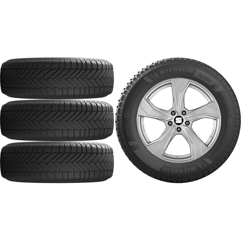 NOWE KOŁA ZIMA Seat Tarraco Michelin 215/65R17 NOWE KOŁA ZIMA Seat Tarraco Michelin 215/65R17