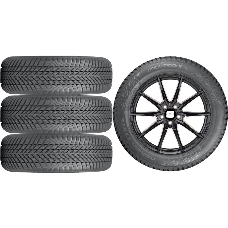 NOWE KOŁA ZIMA Seat Tarraco Nokian 235/50R19*17 NOWE KOŁA ZIMA Seat Tarraco Nokian 235/50R19*17