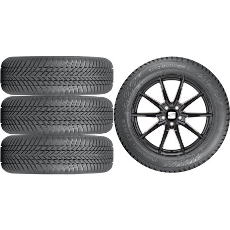 NOWE KOŁA ZIMA Seat Tarraco Nokian 235/50R19*17