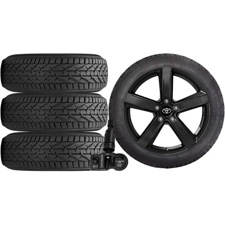 NOWE KOŁA ZIMA TOYOTA RAV 4 XA5 Riken 225/60R18+TPMS*4