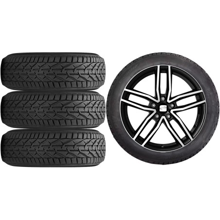 NOWE KOŁA ZIMA Seat Leon Riken 225/40R18*8