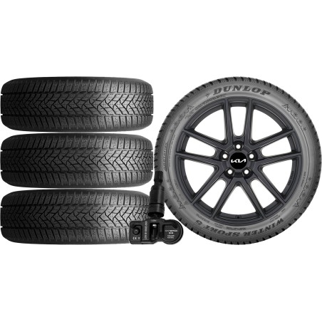 NOWE KOŁA ZIMA Kia Ceed (CD)/Ceed SW Dunlop 225/45R17+TPMS*19
