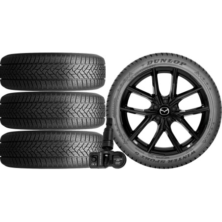 NOWE KOŁA ZIMA Mazda CX-60 Dunlop 235/60R18+TPMS*7