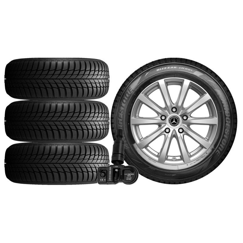 NOWE KOŁA ZIMA MERCEDES GLB X247 F2B Bridgestone 215/65R17+TPMS*13 NOWE KOŁA ZIMA MERCEDES GLB X247 F2B Bridgestone 215/65R17+TPMS*13