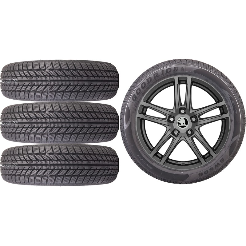 NOWE KOŁA ZIMA Skoda SuperB (3T) Goodride 215/55R17*15 NOWE KOŁA ZIMA Skoda SuperB (3T) Goodride 215/55R17*15