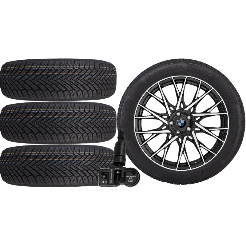 NOWE KOŁA ZIMA BMW 3 G20 G3L Continental 225/45R18+TPMS*3 NOWE KOŁA ZIMA BMW 3 G20 G3L Continental 225/45R18+TPMS*3