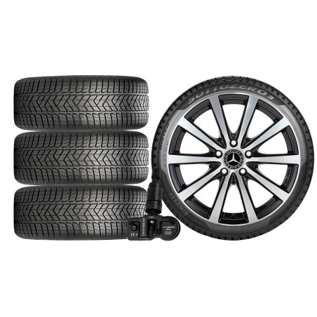 NOWE KOŁA ZIMA MERCEDES GLA H247 F2B Pirelli 215/65R17+TPMS*12