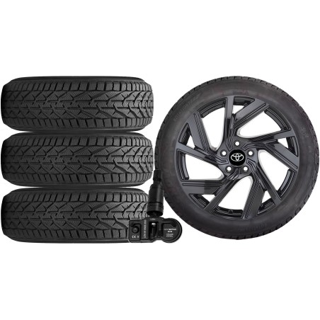 NOWE KOŁA ZIMA TOYOTA 2019.10 - Riken 235/45R18+TPMS*22