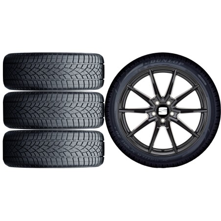 NOWE KOŁA ZIMA Seat Tarraco Dunlop 235/50R19*17