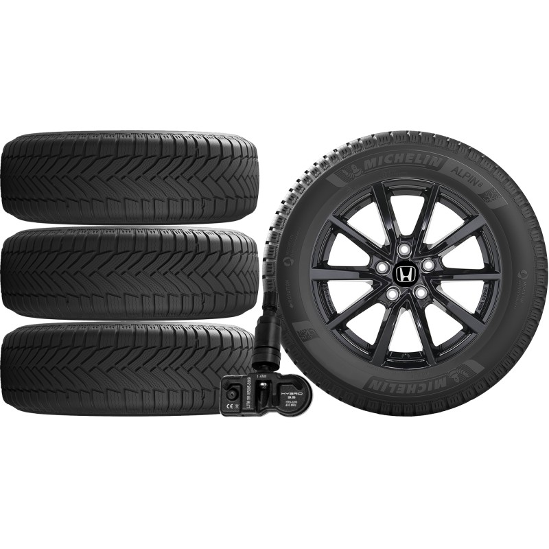 NOWE KOŁA ZIMA HONDA CIVIC FE Michelin 215/50R17+TPMS*6 NOWE KOŁA ZIMA HONDA CIVIC FE Michelin 215/50R17+TPMS*6