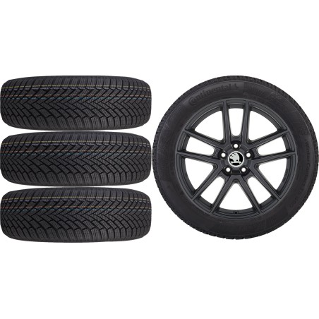 NOWE KOŁA ZIMA Skoda SuperB (3T) Continental 235/45R18*15