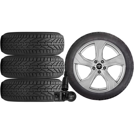 NOWE KOŁA ZIMA TOYOTA COROLLA XII 12 ZE1HE Riken 225/45R17+TPMS*2