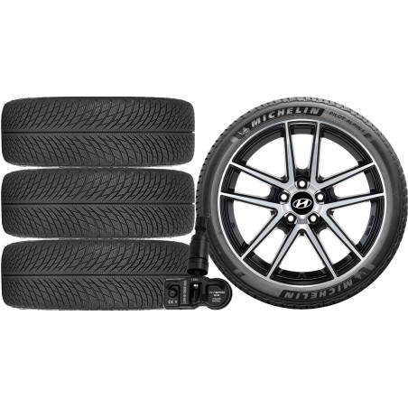 NOWE KOŁA ZIMA HYUNDAI TUCSON Michelin 225/55R18+TPMS*6
