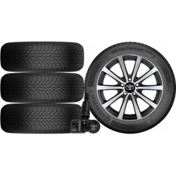 NOWE KOŁA ZIMA TOYOTA COROLLA XII 12 ZE1HE Continental 225/45R17+TPMS*26