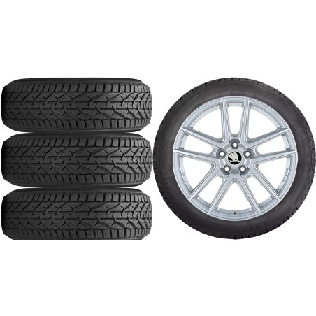NOWE KOŁA ZIMA Skoda SuperB (3T) Riken 235/45R18*10