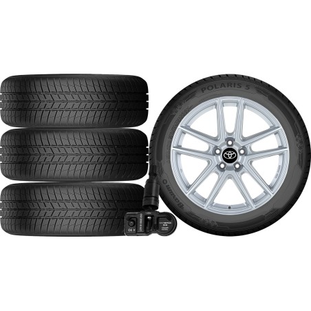 NOWE KOŁA ZIMA TOYOTA RAV 4 XA5 Barum 225/65R17+TPMS*13