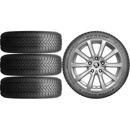 NOWE KOŁA ZIMA Skoda KodiaQ Dunlop 215/65R17
