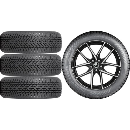 NOWE KOŁA ZIMA Skoda KaroQ Nokian 215/50R18*13
