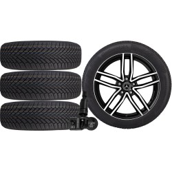 NOWE KOŁA ZIMA MERCEDES E-KLASA W214 Continental 225/55R18+TPMS*11