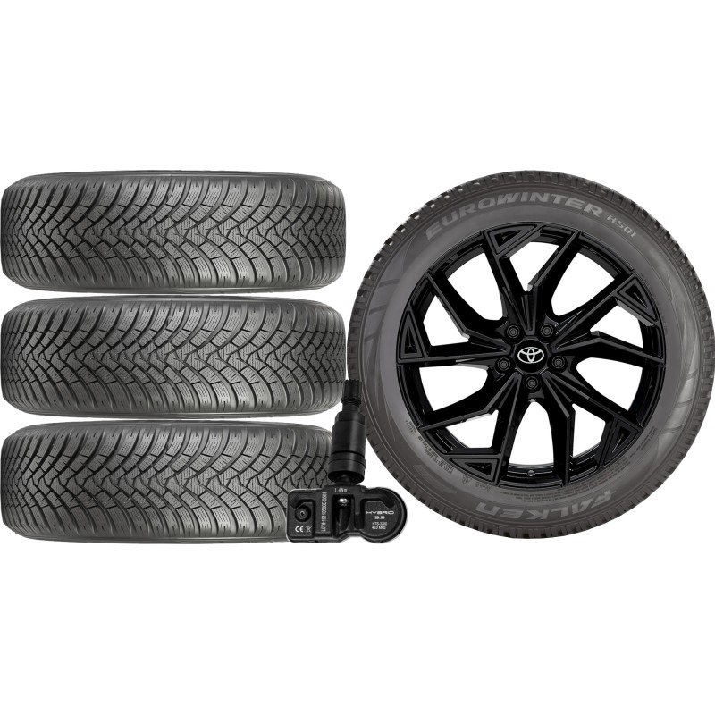NOWE KOŁA ZIMA TOYOTA 2019.10 - Falken 235/45R18+TPMS*45 NOWE KOŁA ZIMA TOYOTA 2019.10 - Falken 235/45R18+TPMS*45