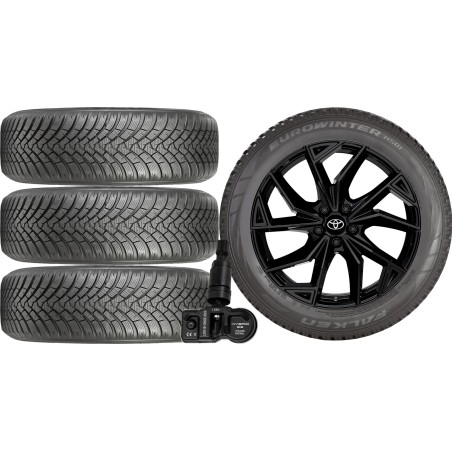 NOWE KOŁA ZIMA TOYOTA 2019.10 - Falken 235/45R18+TPMS*45