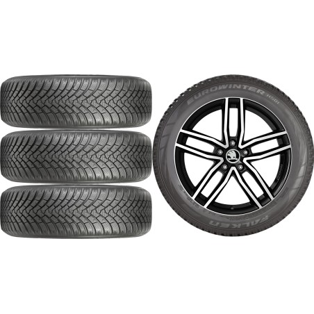 NOWE KOŁA ZIMA Skoda KaroQ Falken 215/50R18*15