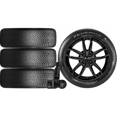 NOWE KOŁA ZIMA Mazda CX-5 (KF) Pirelli 225/65R17+TPMS*28