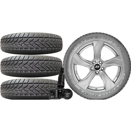 NOWE KOŁA ZIMA HYUNDAI Tucson (NX4e) Dunlop 235/50R19+TPMS*3