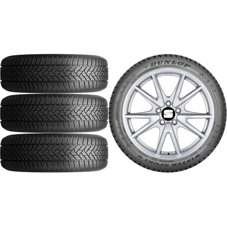 NOWE KOŁA ZIMA Seat Leon Dunlop 225/40R18*22