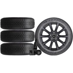 NOWE KOŁA ZIMA Mercedes E-Klasa W213 Dunlop 225/55R17+TPMS*17