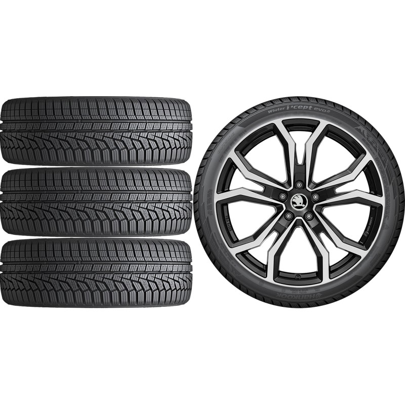 NOWE KOŁA ZIMA Skoda KodiaQ Hankook 235/50R19*1 NOWE KOŁA ZIMA Skoda KodiaQ Hankook 235/50R19*1