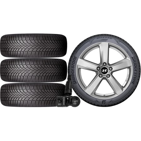 NOWE KOŁA ZIMA Hyundai i30 (PDE) Bridgestone 205/55R16+TPMS*6