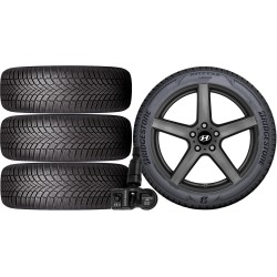 NOWE KOŁA ZIMA Hyundai i30 (PDE) Bridgestone 205/55R16+TPMS*8