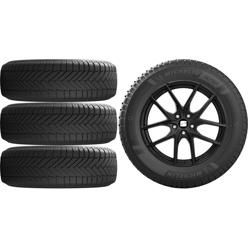 NOWE KOŁA ZIMA Seat Ateca Michelin 215/55R17*4 NOWE KOŁA ZIMA Seat Ateca Michelin 215/55R17*4