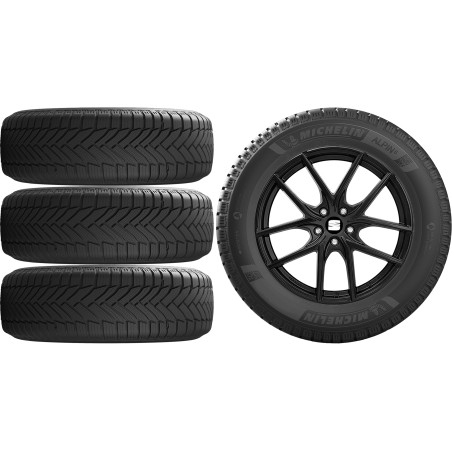NOWE KOŁA ZIMA Seat Ateca Michelin 215/55R17*4