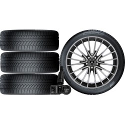 NOWE KOŁA ZIMA Mercedes C-Klasa W206 R2CW Continental 225/45R18+TPMS*9