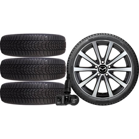 NOWE KOŁA ZIMA Mazda CX-5 (KE) Hankook 225/65R17+TPMS*20