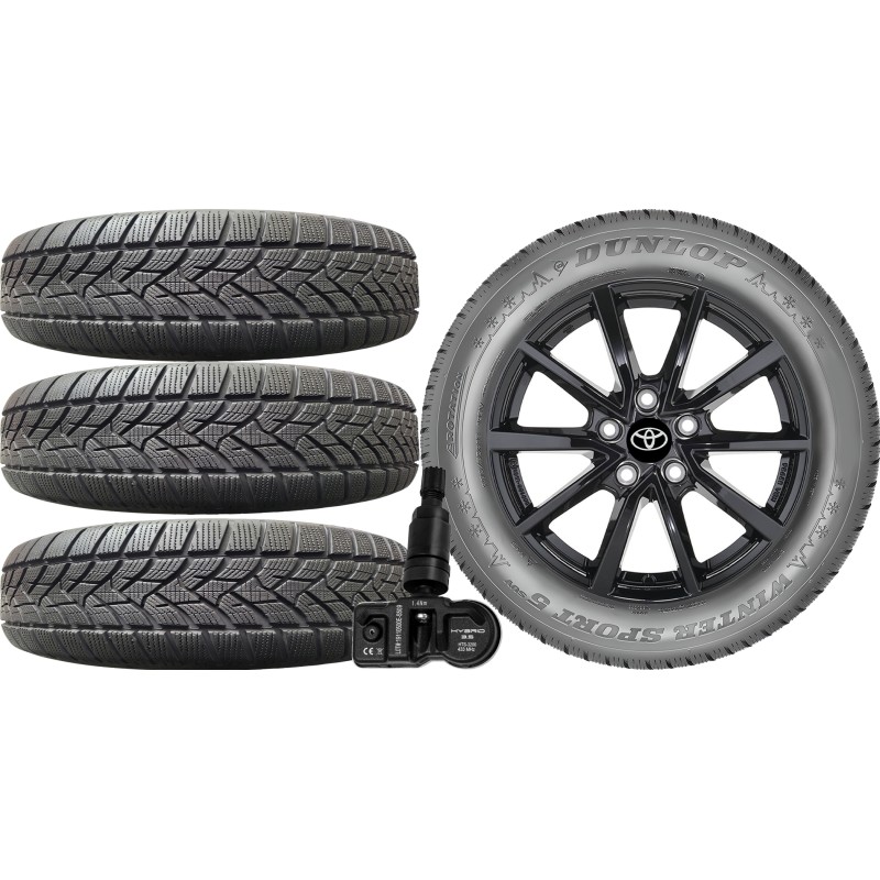 NOWE KOŁA ZIMA TOYOTA C-HR AX1T Dunlop 215/60R17+TPMS*18 NOWE KOŁA ZIMA TOYOTA C-HR AX1T Dunlop 215/60R17+TPMS*18
