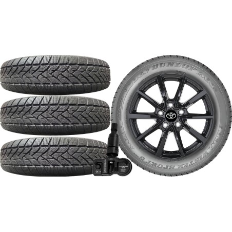NOWE KOŁA ZIMA TOYOTA C-HR AX1T Dunlop 215/60R17+TPMS*18