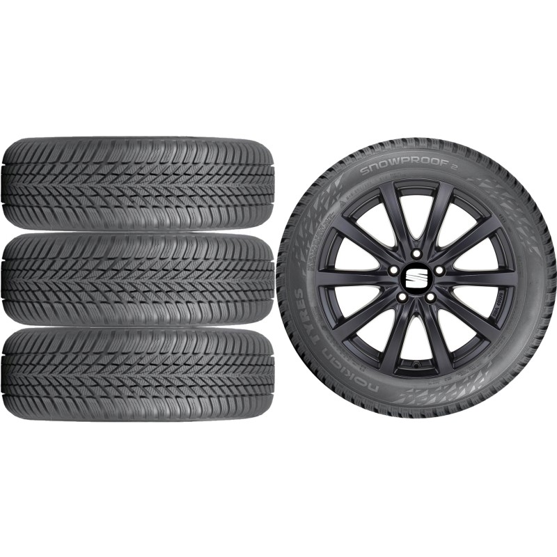 NOWE KOŁA ZIMA Seat Leon Nokian 225/45R17*13 NOWE KOŁA ZIMA Seat Leon Nokian 225/45R17*13