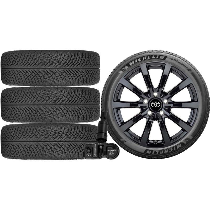 NOWE KOŁA ZIMA TOYOTA COROLLA XII 12 ZE1HE Michelin 225/40R18+TPMS*10 NOWE KOŁA ZIMA TOYOTA COROLLA XII 12 ZE1HE Michelin 225/40R18+TPMS*10