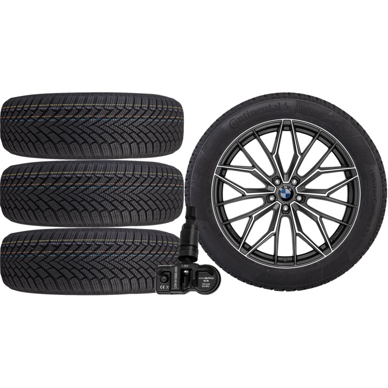 NOWE KOŁA ZIMA BMW 3 TOURING G21 G3K Continental 225/45R18+TPMS*2 NOWE KOŁA ZIMA BMW 3 TOURING G21 G3K Continental 225/45R18+TPMS*2