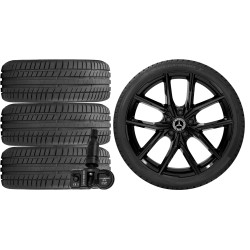 NOWE KOŁA LATO Mercedes A-Klasa W176 Riken 225/40R18 TPMS*2