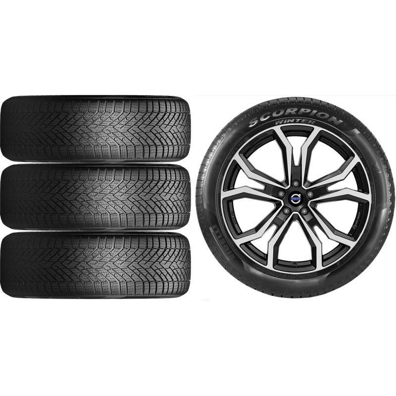 NOWE KOŁA ZIMA Volvo XC60 (U) Pirelli 235/55R19*11