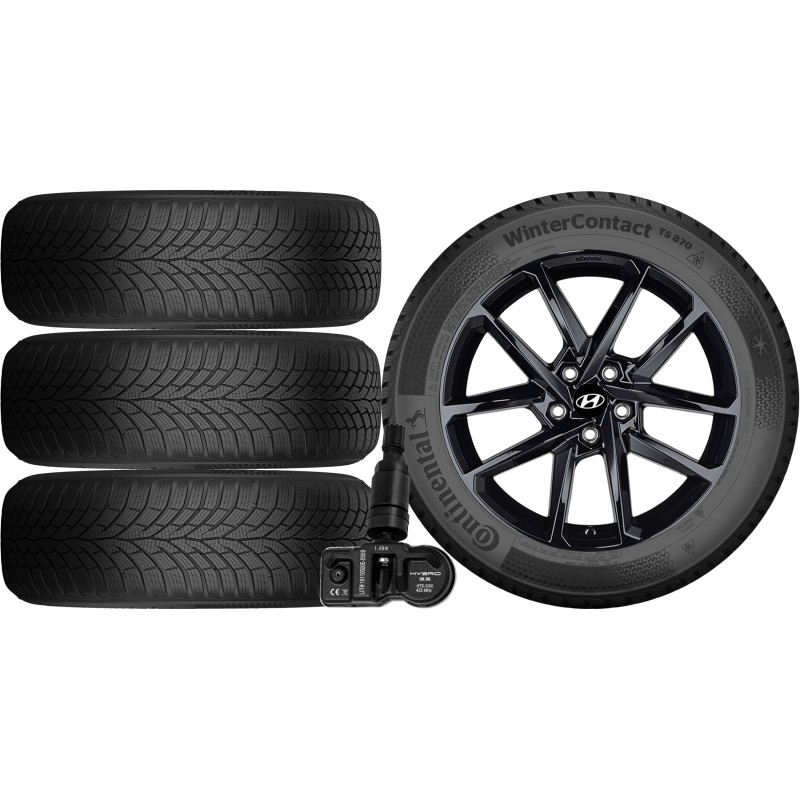 NOWE KOŁA ZIMA HYUNDAI Tucson (NX4e) Continental 235/50R19+TPMS*2 NOWE KOŁA ZIMA HYUNDAI Tucson (NX4e) Continental 235/50R19+TPMS*2