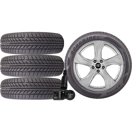 NOWE KOŁA ZIMA TOYOTA YARIS CROSS XPB1F(M) Goodride 215/55R17+TPMS*1