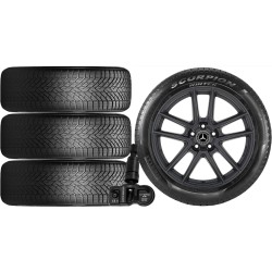 NOWE KOŁA ZIMA MERCEDES GLC W253 Pirelli 235/60R18+TPMS*12