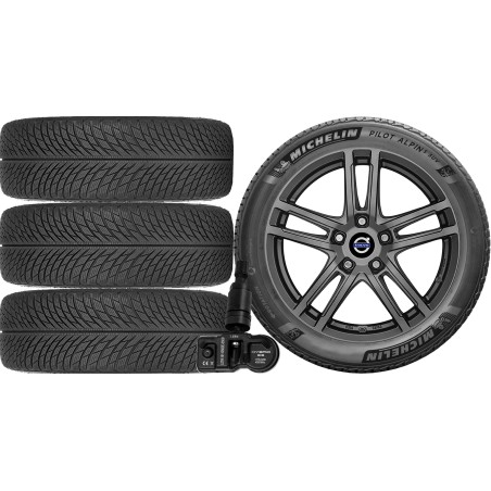 NOWE KOŁA ZIMA Volvo XC90 2 II GEN (L) Michelin 235/55R19+TPMS*14