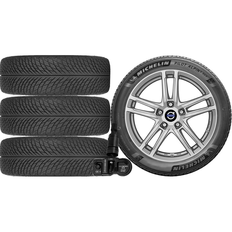 NOWE KOŁA ZIMA Volvo XC90 2 II GEN (L) Michelin 235/55R19+TPMS*12 NOWE KOŁA ZIMA Volvo XC90 2 II GEN (L) Michelin 235/55R19+TPMS*12